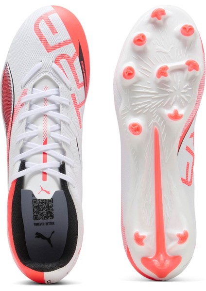 Ultra 5 Play Fg/Ag Erkek Beyaz Çim Saha Kramponu.01