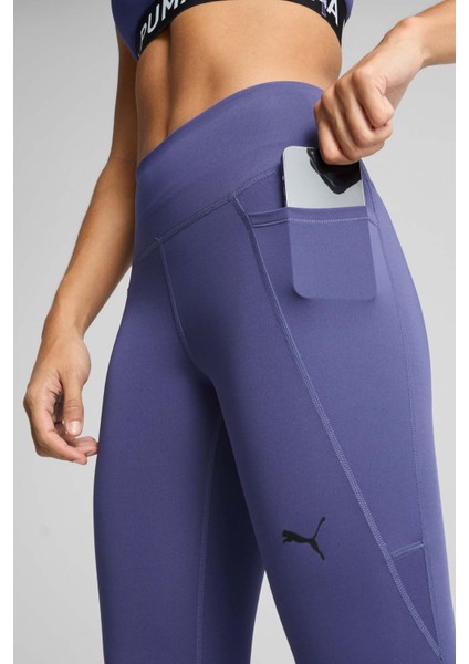 W TAD ESSENTIAL TIGHT Mavi Kadın Tayt