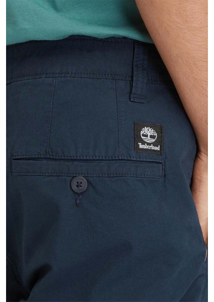 CLAREMONT Poplin Chino Sh Lacivert Erkek Şort