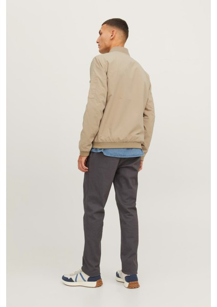 JJERUSH BOMBER NOOS Vizon Erkek Ceket