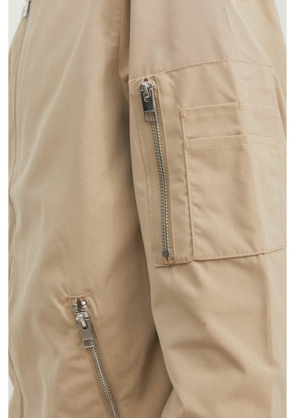 JJERUSH BOMBER NOOS Vizon Erkek Ceket