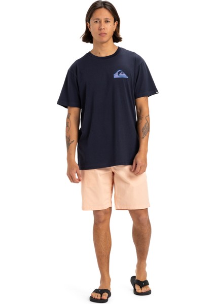 WINDOW PANE SS Lacivert Erkek Kısa Kol T-Shirt