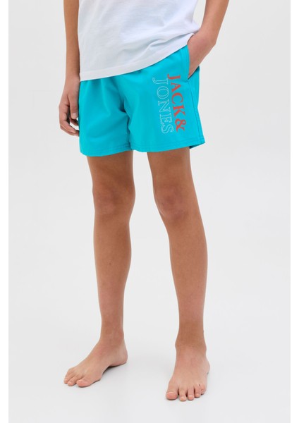 JPSTMAUI JJSWIM LOGO AKM Mavi Erkek Çocuk Şort