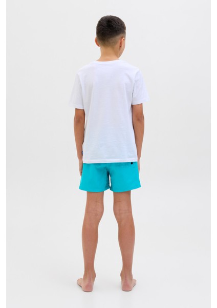 JPSTMAUI JJSWIM LOGO AKM Mavi Erkek Çocuk Şort