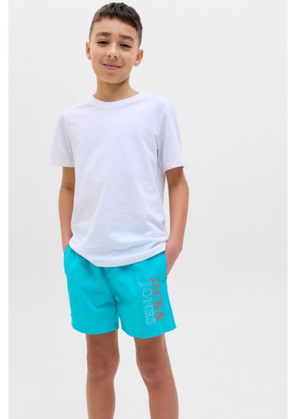 JPSTMAUI JJSWIM LOGO AKM Mavi Erkek Çocuk Şort