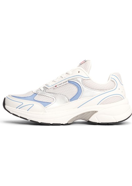 THE CONEY METALLIC Beyaz Kadın Sneaker