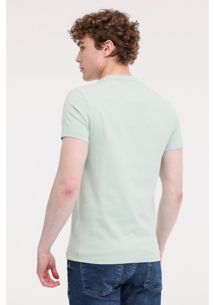 DUNSTAN RIVER Short Sleev Yeşil Erkek Kısa Kol T-Shirt