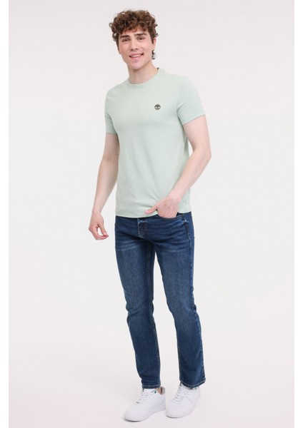 DUNSTAN RIVER Short Sleev Yeşil Erkek Kısa Kol T-Shirt