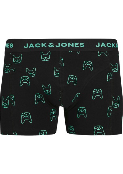 JACDENIM DOG TRUNKS 3 PAC Yeşil Erkek Boxer