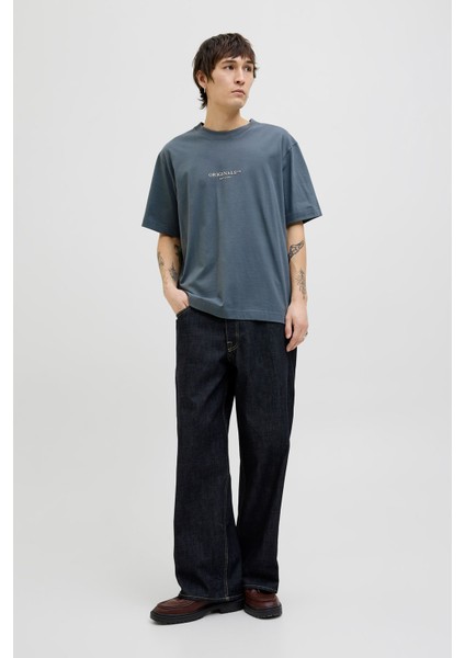 JORISLINGTON MINIMAL BRAN Gri Erkek Kısa Kol T-Shirt