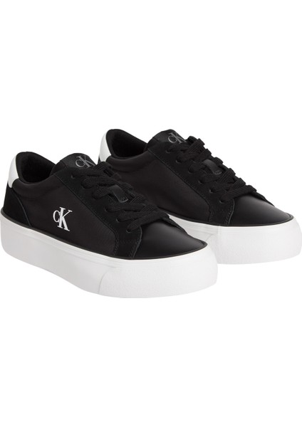 Ck YW0YW01896 Vulc Flatform Mg Nylon Mıx Kadın Sneakers