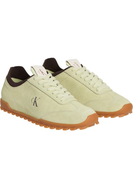 Ck YW0YW01898 Low Profıle Runner Mg Sue Kadın Sneakers
