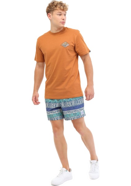 EVO FUTURE ISLANDS SS Turuncu Erkek Kısa Kol T-Shirt