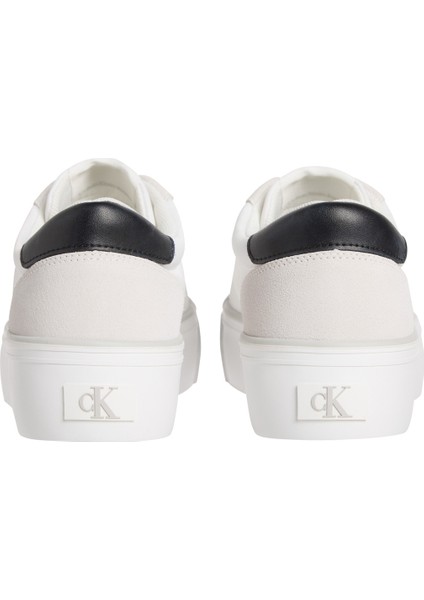VULC FLATFORM MG NYLON MI Beyaz Kadın Sneaker