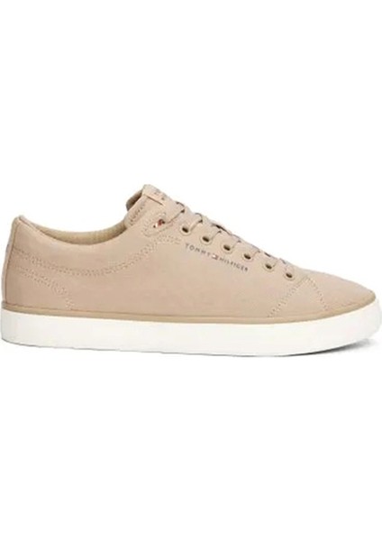Th Hı Vulc Low Core Canva Krem Erkek Sneaker