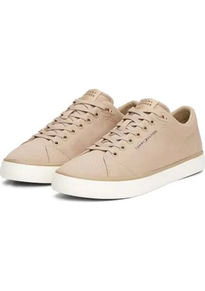 Th Hı Vulc Low Core Canva Krem Erkek Sneaker