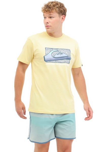 RETRO FADE SS Sarı Erkek Kısa Kol T-Shirt