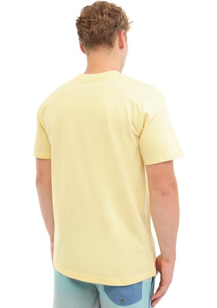 RETRO FADE SS Sarı Erkek Kısa Kol T-Shirt