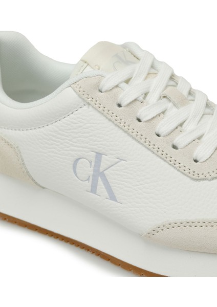 RUNNER LACEUP LOW MIX MG Krem Kadın Sneaker