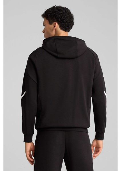 Bmw Mms Hooded Sweat Jac Siyah Erkek Sweatshirt