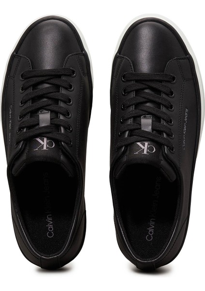 BOLD VULC FLATF LOW LTH I Siyah Kadın Sneaker