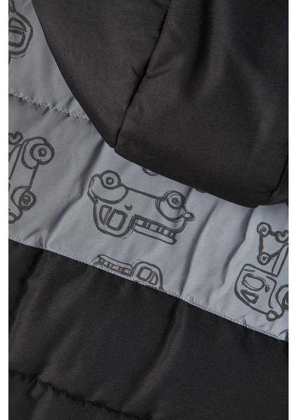 NMMMARCEL PUFFER JACKET Siyah Erkek Çocuk Mont