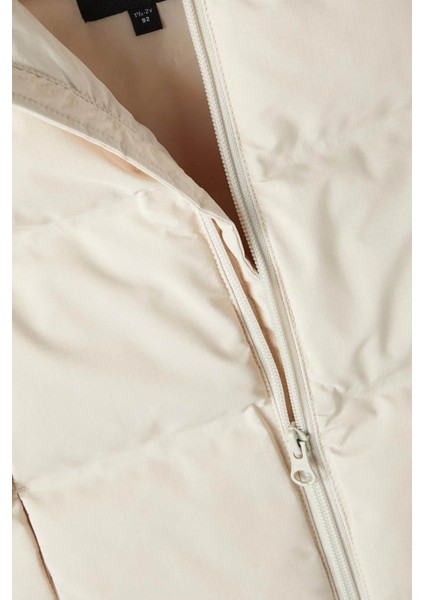 NMFMELLOW LONG PUFFER Bej Kız Çocuk Yelek