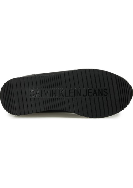 RUNNER SOCK LACEUP ML LTH Siyah Kadın Sneaker