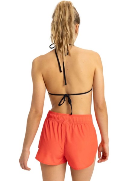 Wave 2 Inch Bs Kadın Turuncu Deniz Şortu.NKN9
