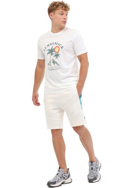 ML ROGER 20OTD2-28 5PR Ekru Erkek Şort