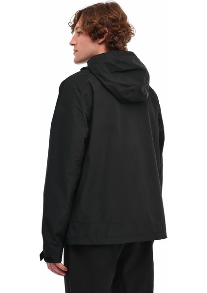 Wıtz Raıncoat Siyah Erkek Yağmurluk