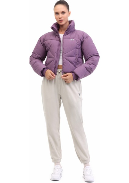 Alyssa Jacket Mor Kadın Kısa Kaban