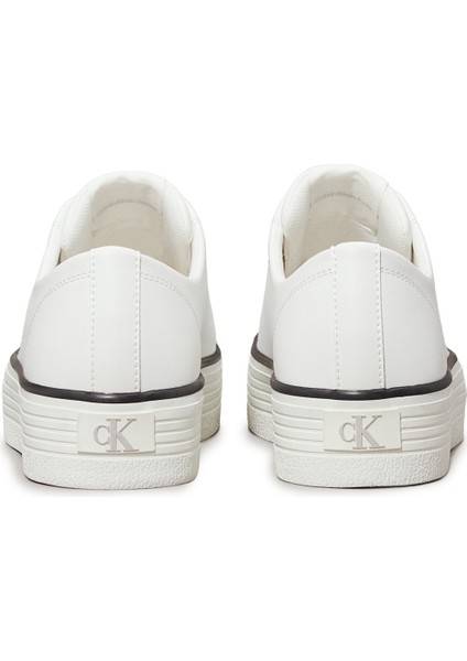 BOLD VULC FLATF LOW LTH I Beyaz Kadın Sneaker