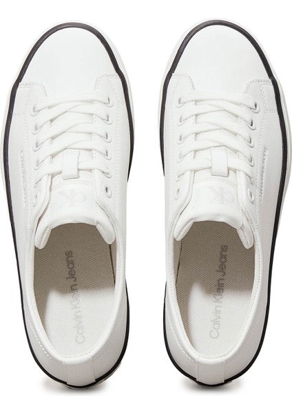 BOLD VULC FLATF LOW LTH I Beyaz Kadın Sneaker