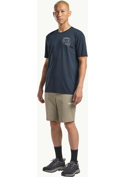 Hıkeout Shorts M Taş Rengi Erkek Şort