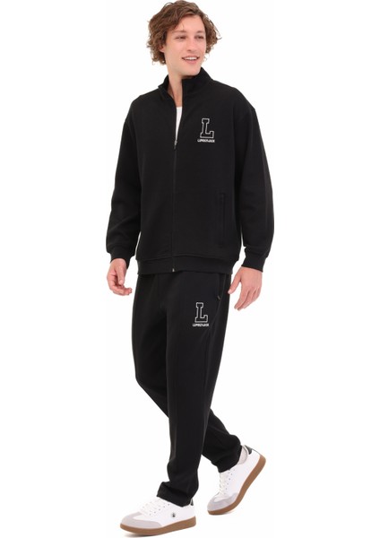 ml Gray 22BLO-20 5pr Siyah Erkek Eşofman Altı