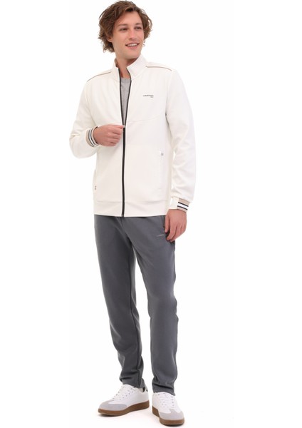 ml Franky 18BA-108 5pr Ekru Erkek Eşofman Üstü