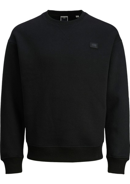 JCOCLASSIC TWILL SWEAT CR Siyah Erkek Sweatshirt