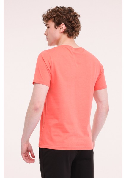 ml Wood 11URB43-067 5pr Nar Çiçeği Erkek Kısa Kol T-Shirt