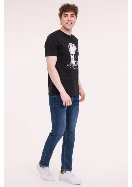 UL 11ATA-Y51 5FX Siyah Unisex Kısa Kol T-Shirt