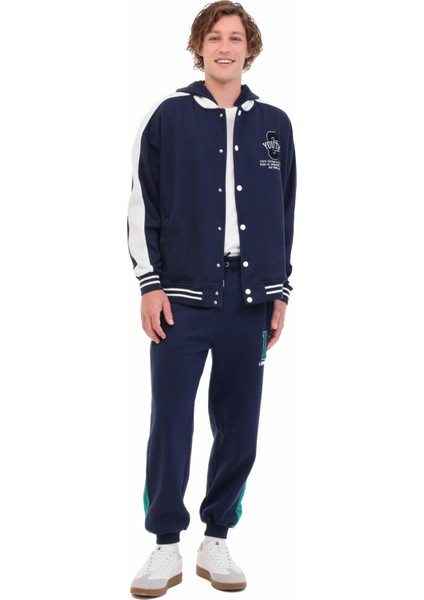 ml Eır 18BLO-21 5pr Lacivert Erkek Eşofman Üstü