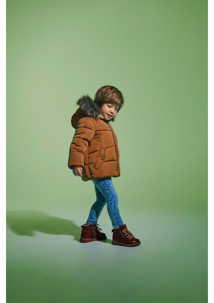 NMMMATHEW JACKET2 Kahverengi Erkek Çocuk Mont