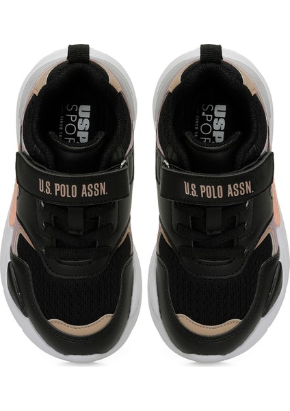 Termınal Jr 5pr Siyah Kız Çocuk Spor Ayakkabı