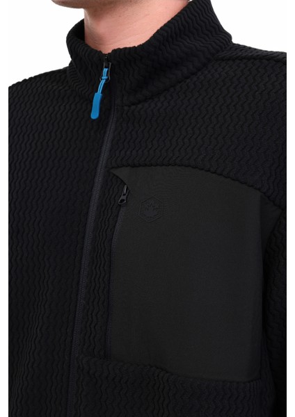 ml Wave-7fleece-02 5pr Siyah Erkek Polar