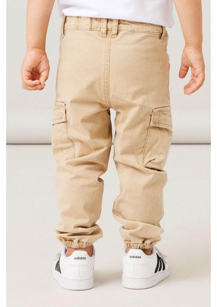 Name İt Nmmben Cargo R Twı Bej Erkek Çocuk Pantolon