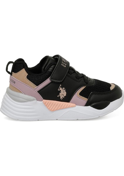 Termınal Jr 5pr Siyah Kız Çocuk Spor Ayakkabı