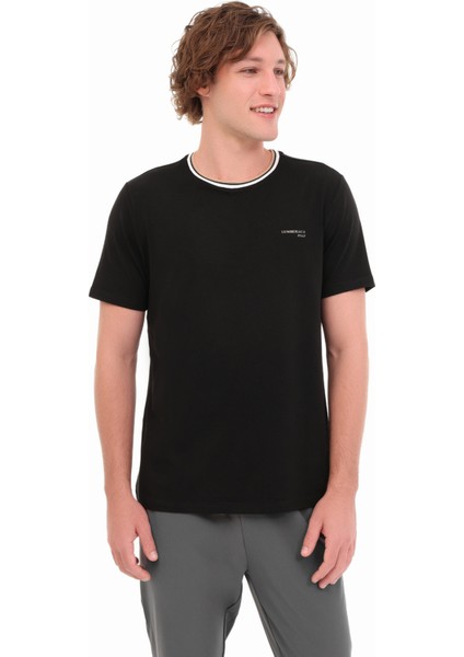 ml Rosıc 11ITL803 5pr Siyah Erkek Kısa Kol T-Shirt