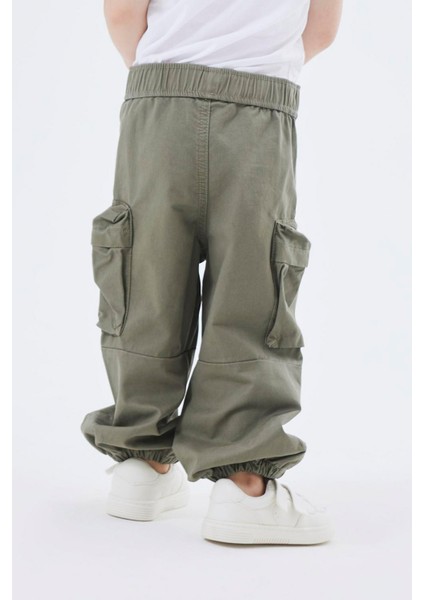 Name İt Nmmben R Parachute Pant Yeşil Erkek Çocuk Pantolon