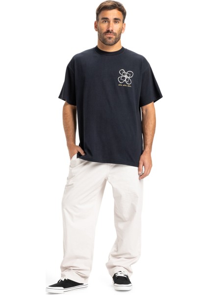 HW OUTSIDE INSIDE SS Siyah Erkek Kısa Kol T-Shirt