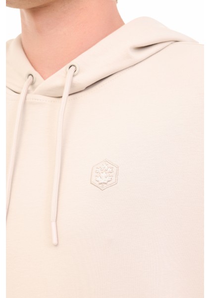5W MB SN73 Hoodıe 5pr Lumberjack Erkek Sweat A102024359 Bej